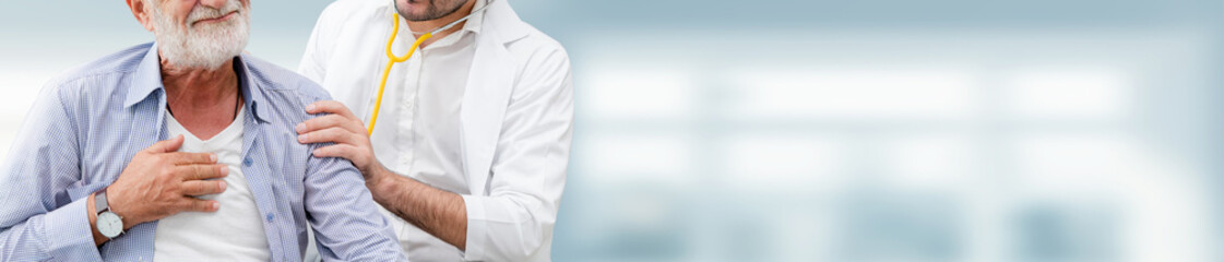 Patient visits doctor at the hospital. Concept of medical healthcare and doctor staff service.