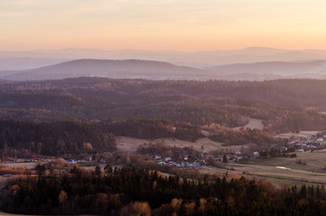panorama Bieszczad