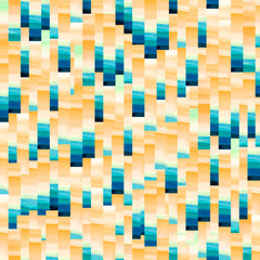 Hand panted abstract watercolor seamless pattern splash, line