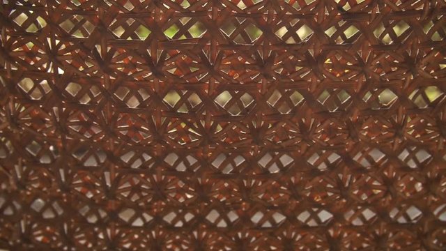 Bamboo woven pattern