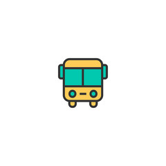 Bus icon design. Transportation icon vector design