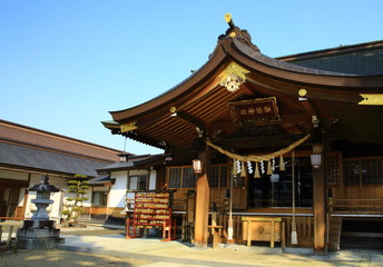 北上市　諏訪神社