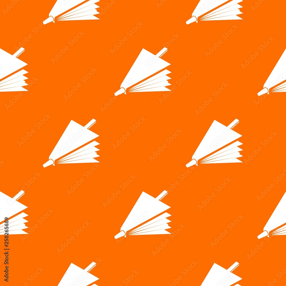 Poster Fire bellows pattern vector orange for any web design best