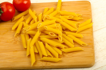 Raw penne