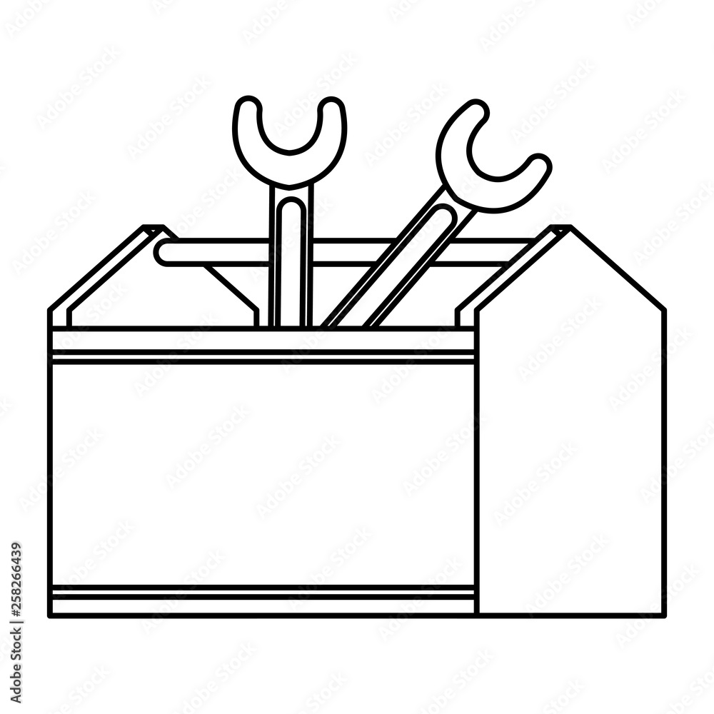 Poster toolbox handle isolated icon