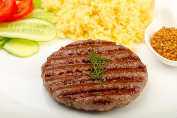 Beef cutlet