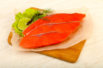 Salted salmon