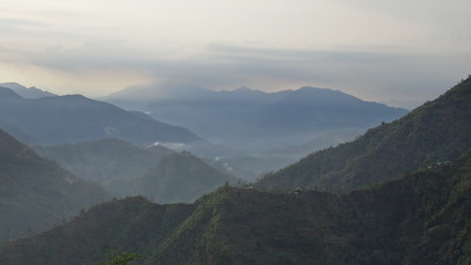 Mountain View At Countryside Pyuthan Nepal
