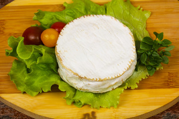 Delicous camembert cheese