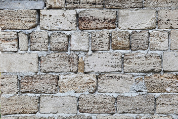 texture of the gray stone wall