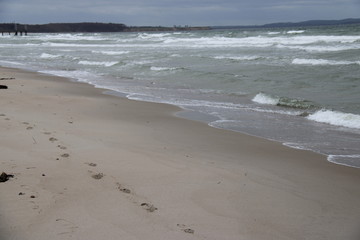 Spuren im Sand