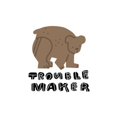 Cute Animals Card Vector