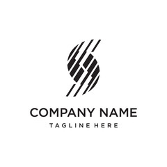 illustration letter logo from letter S logo design concept