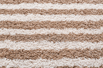 Texture of soft carpet, closeup