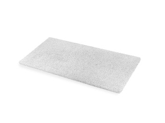 Soft carpet on white background