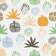 Vector Seamless Floral  Pattern