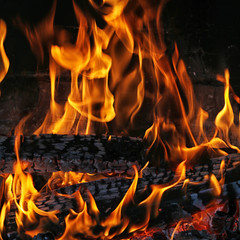 flames background texture