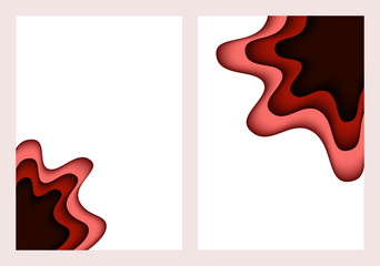 Paper cut A4 template