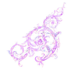 Fototapeta premium Abstract paisley element