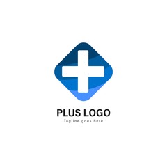 Medic logo template design. Medic logo with modern frame vector design