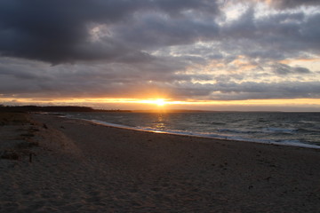 Obraz premium Sonnenuntergang