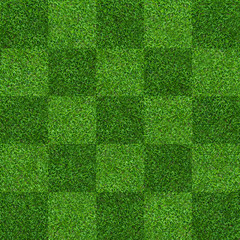 Green grass field background for soccer and football sports. Green lawn pattern and texture...