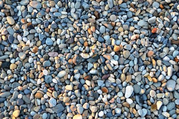 pebbles on the beach