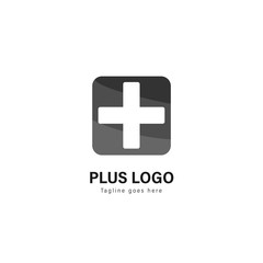 Medic logo template design. Medic logo with modern frame vector design