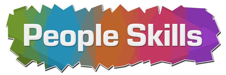 People Skills Colorful Background Cutout Horizontal 