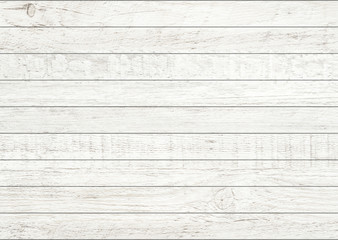 Obraz na płótnie Canvas White natural wood wall background. Wood pattern and texture background.