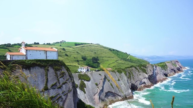 Zumaia coast, Pais Vasco Spain
