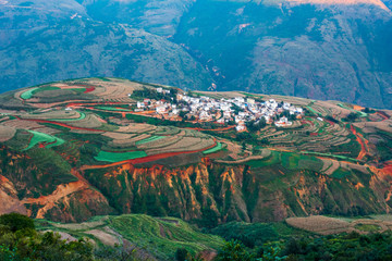 Dongchuan Agriculture,Red Land, Kunming Yunnan China