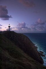 lighthouse at dusk, Byron Bay, Australia