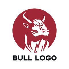 Bull head logo