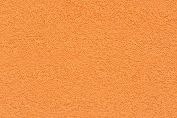 Mur fin crépi orange pastel
