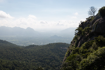 view of mountains