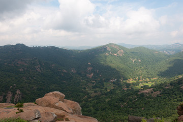 view of mountains