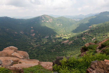 view of mountains