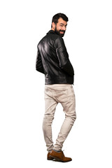 Handsome man with beard