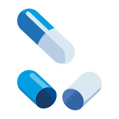 capsule drug medical icon