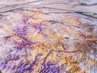 Burqin Yadan landform China also known as Colorful Beach Irtysh River Burqin County Altay Prefecture Xinjiang China