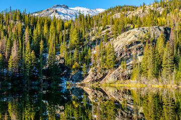 Bear Lake, Rocky Mountains, Colorado, USA.