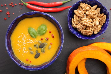 Pumpkin soup.