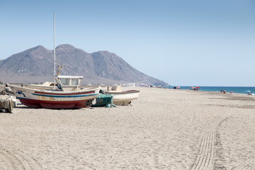 Fototapeta premium Cabo de Gata beach in Almeria Andalusia Spain