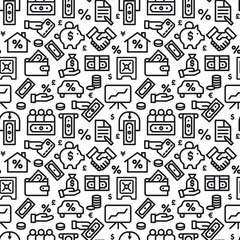 finance seamless pattern