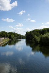 Fototapeta na wymiar Le Cher, France. River