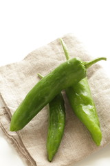 Green chili pepper for food ingredient image