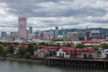 Obraz premium Portland downtown