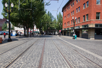 Fototapeta premium Portland downtown