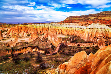 Red Valley in Cappadocia, Turkey.
